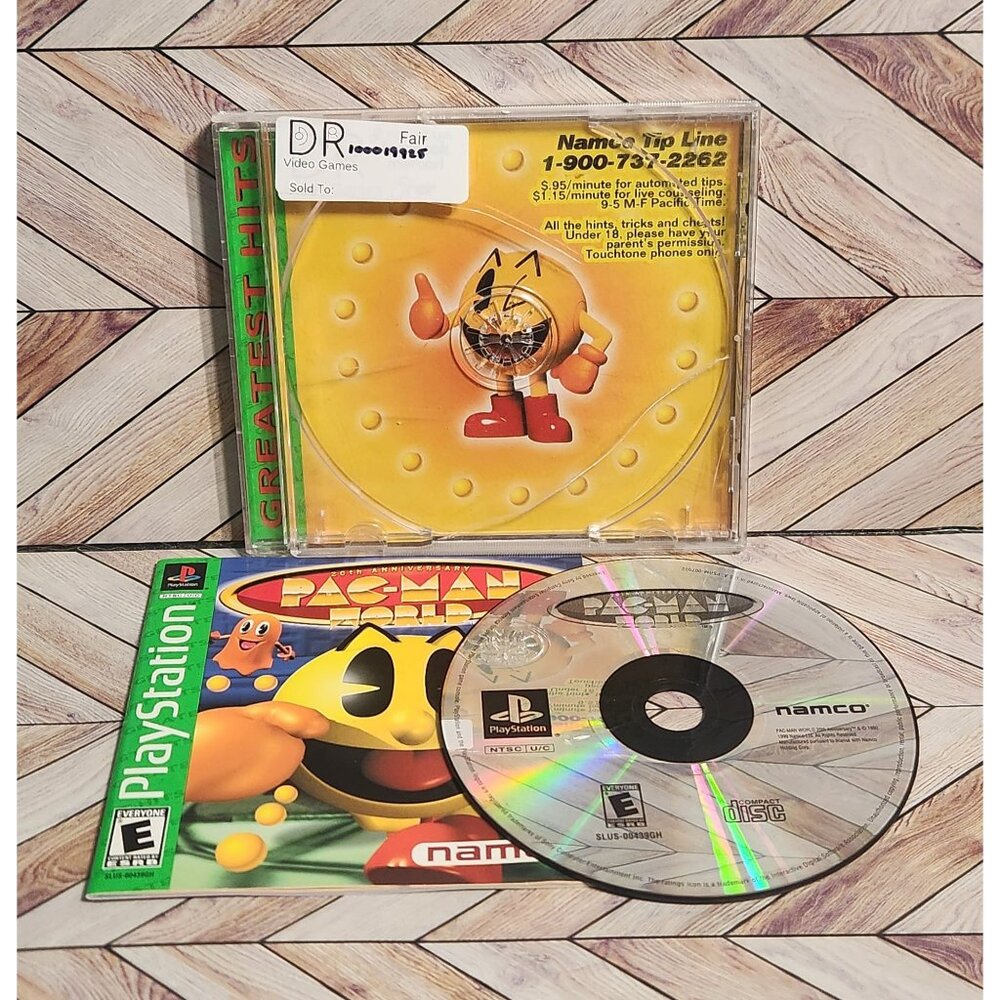 Pac-man World Greatest Hits for PlayStation 1
